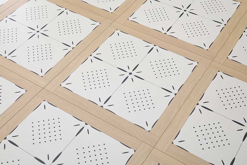 Dot Mosaic Laminate Flooring
