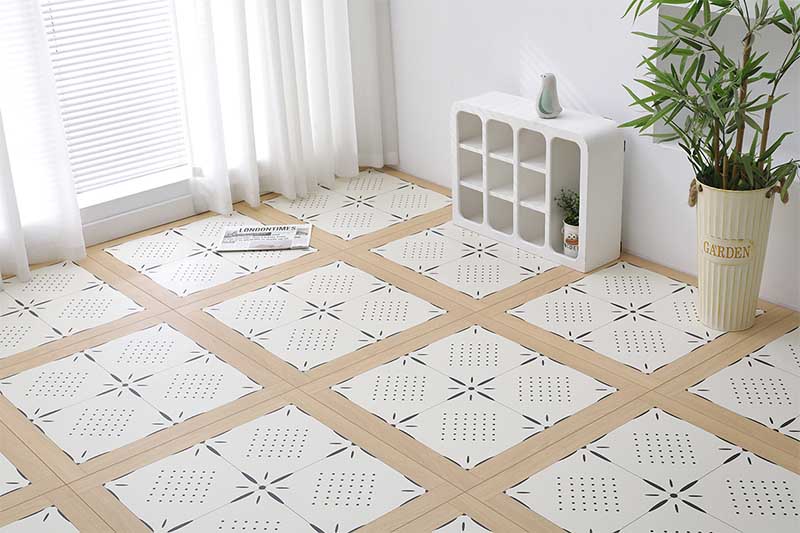 Dot Mosaic Laminate Flooring