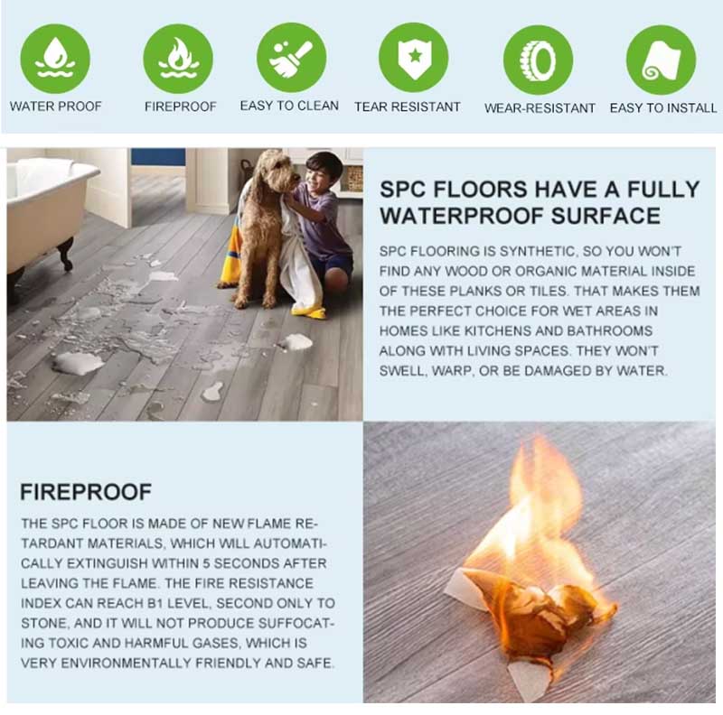 Sleek Slim Profile SPC Flooring